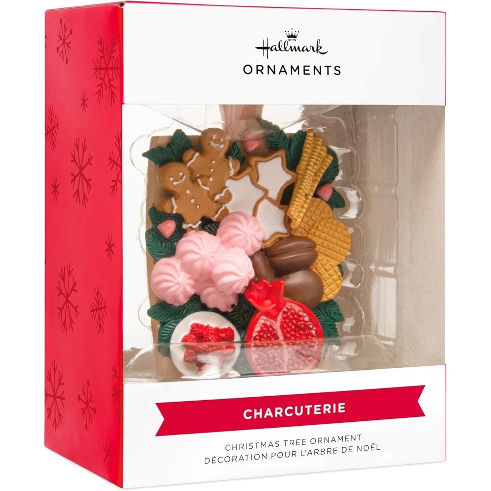 Hallmark Christmas Ornament, Holiday Sweets Charcuterie Board Ornament